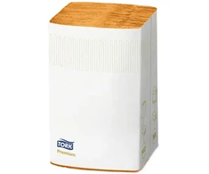 TORK PREMIUM XPRESSNAP servetėlės, 2 sluoksnių, 200 servetėlių, 21,3 x 16,5 cm, oranžinės, 5 vnt./pak.