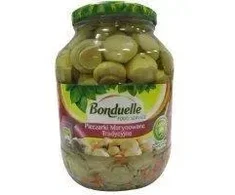 Šampinjoni marinēti BONDUELLE, 1,6/ 0,96kg