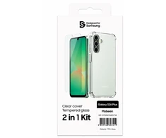 „Mobeen“ skaidrus dėklas + grūdintas stiklas „Samsung GP-FPS947AE“, skirtas „Samsung Galaxy S26+“.