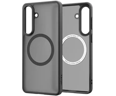 „Spigen Capella“ telefono dėklas su „MagSafe“ palaikymu, skirtas „Samsung Galaxy S26+“, juodas