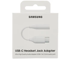 Adapteris - SAMSUNG USB-C Ausinių Jack Adapteris Moteriškas į Vyrą Balta