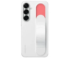 Dėklas Samsung EF-GS936CWE Standing Grip phone case with stand for Samsung Galaxy S25+ baltas (Damaged Package)