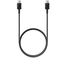 EP-DA705BBE Samsung USB-C/USB-C duomenų kabelis 3A 1 m juodas (pažeidimų paketas)