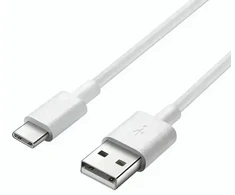 Samsung EP-DG970BWE data transfer and charging cable | USB-C | 1.5m | baltas (OEM)