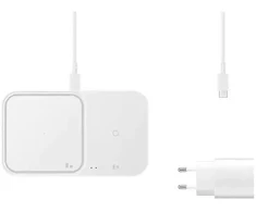 Samsung EP-P5400 2-in-1 wireless charger | Qi | 15W | baltas