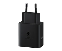 Samsung PD 45W Type-C sieninis pakrovėjas (su laidu) Juodas