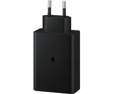 Samsung EP-T6530NBE travel charger | 65W | USB-C, USB-A | juodas (Pažeista pakuotė)