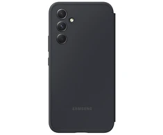 ZA346CBE Smart View Wallet Case for Samsung Galaxy A34 Juodas (Juodas)