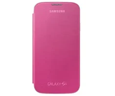 Dėklas Samsung Flip EF-FI950BBEGWW Original Book case for Samsung Galaxy I9500 S4 pink
