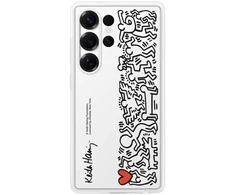 Dėklas Samsung Flipsuit phone case for Samsung Galaxy S25 Ultra baltas