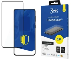 Samsung Galaxy S22 + Juodas - 3mk FlexibleGlass Max™ screen protector