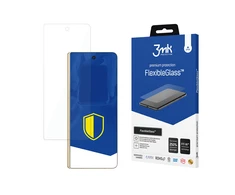 3mk FlexibleGlass™ hibridinis stiklas ant Samsung Galaxy Z Fold 4 (priekyje)