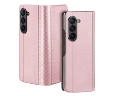 Dėklas Dux Ducis Bril Samsung F946 Z Fold5 5G rožinis