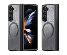 Samsung Galaxy Z Fold5 5G armored compatible MagSafe Dux Ducis Aimo Mag - dėklas telefonui juodos spalvos