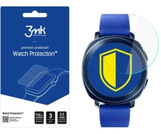 Samsung Gear Sport – 3mk Watch Protection™ v. FlexibleGlass Lite ekrano apsauga