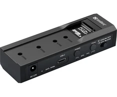 Sandberg USB 3.2 Cloner ir dokas, skirtas M2 + NVMe + SATA
