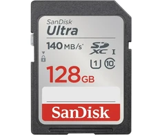 Atminties kortelė SanDisk memory card 128GB Ultra SDXC 128GB 140MB/s UHS-I Class 10