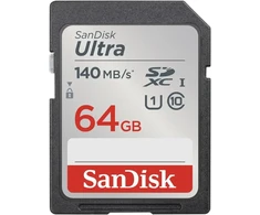 Atminties kortelė SanDisk memory card 64GB Ultra SDXC 64GB 140MB/s UHS-I Class 10