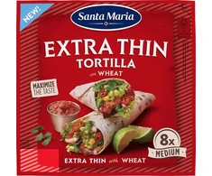 Santa Maria Fs Kvietinė tortilija, itin plona 244 g, Santa Maria