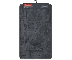 Sauber Vannas istabas paklājs 70x120cm tumši pelēks