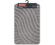 Sauber Vannas istabas paklājs 70x120cm pelēks
