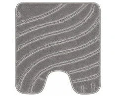 Sauber WC paklājs 50x55cm pelēks