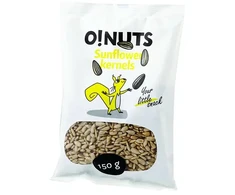Saulespuķu sēklas O!NUTS, lobītas, 150 g