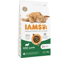 IAMS sausas maistas katėms su ėriena, 3kg