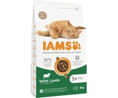 IAMS sausas maistas katėms su ėriena, 3kg