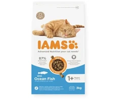 IAMS sausas maistas katėms su jūros žuvimi, 3kg