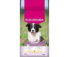 Eukanuba Life Care sausas pašaras vidutinių veislių šuniukams su vištiena, M, 15 kg