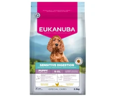 Sausa barība kucēniem - Eukanuba Special Care, Puppies, Sensitive Digestion 2.3KG