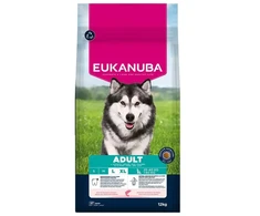Eukanuba Life Care sausas pašaras didelių veislių šunims su lašiša ir miežiais, L, 12 kg