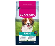 Eukanuba Life Care sausas pašaras mažų ir vidutinių veislių šunims su ėriena ir ryžiais, S/M, 3kg