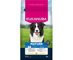 Eukanuba Mature Medium — daug šviežios vištienos