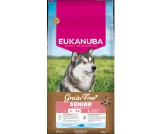 Šunų maistas - EUKANUBA Be grūdų senjorams dideliems šunims 12kg