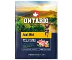 Ontario Adult Mini vištiena &amp; Sweet bulvės 2.25kg