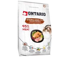 Ontario Ontarijo sterilizuotų kačių pašaras 7+ 0,4kg (sterilizuotiems kačiams 7+)