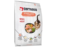 Ontario Cat Sterilised lašiša 6,5kg (Sterilizuotoms su lašiša)