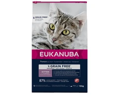 EUKANUBA begrūdis Kitten lašiša, 10 kg