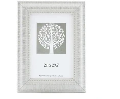 Savex Nuotraukų rėmelis, plastikinis, A4, 21x29,7 cm, baltos sp. vidinis rėmelis su ornamentu