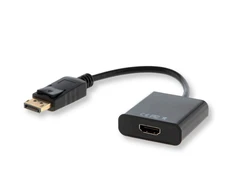DisplayPort Adapteris - Savio CL-55 - 0,2 m HDMI A Tipo (Standartinis) Juodas