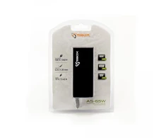 Asus SBOX Power Adapteris 65W, 19V/3.42A, Connector 4.0x1.35mm, juodos spalvos (AS-65)