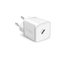 Kelioninis įkroviklis PD 20W Type C, 20W USB By SBS Baltas