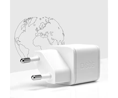 Kelioninis įkroviklis PD 20W Type C, 20W USB By SBS Baltas