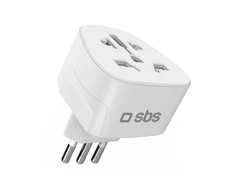SBS IT kelioninis adapteris – universalus – baltas