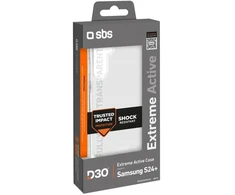 SBS D3O dėklas, skirtas Samsung Galaxy S24+ – skaidrus