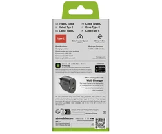 SBS duomenų perdavimo ir įkrovimo kabelis | USB-C | 2 m | juodas