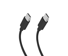 SBS TECABLETISSUETCK USB-C – USB-C 1.5m 60W pintas kabelis – juodos spalvos