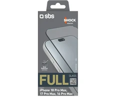 SBS Full Glass Tempered Glass for iPhone 18 Pro Max / 17 Pro Max / 16 Pro Max